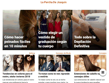 Tablet Screenshot of laperchadejoaquin.com
